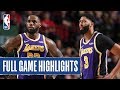 LAKERS at TRAIL BLAZERS | FULL GAME HIGHLIGHTS | December 6, 2019