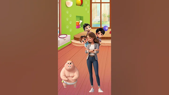 I wanna climb on your shoulder #cartoon #shortvideo #animation #funny