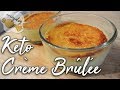 Quick and Simple Keto Crème Brûlée recipe || Everyday noms