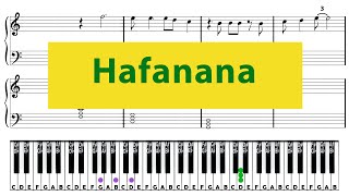 CUCARELLA Hafanana - Easy Piano - Learning slowly