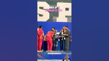 ISPL Season -2 Runner Up #srinagarkeveer #isplt10 #street2stadium #tennisballcricket #akshaykumar