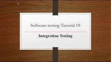 Integration Testing