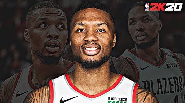 DAMIAN LILLARD FACE CREATION - NBA 2K20!
