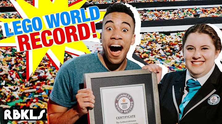 World’s longest LEGO Walk! Record BROKEN! - REBRICKULOUS