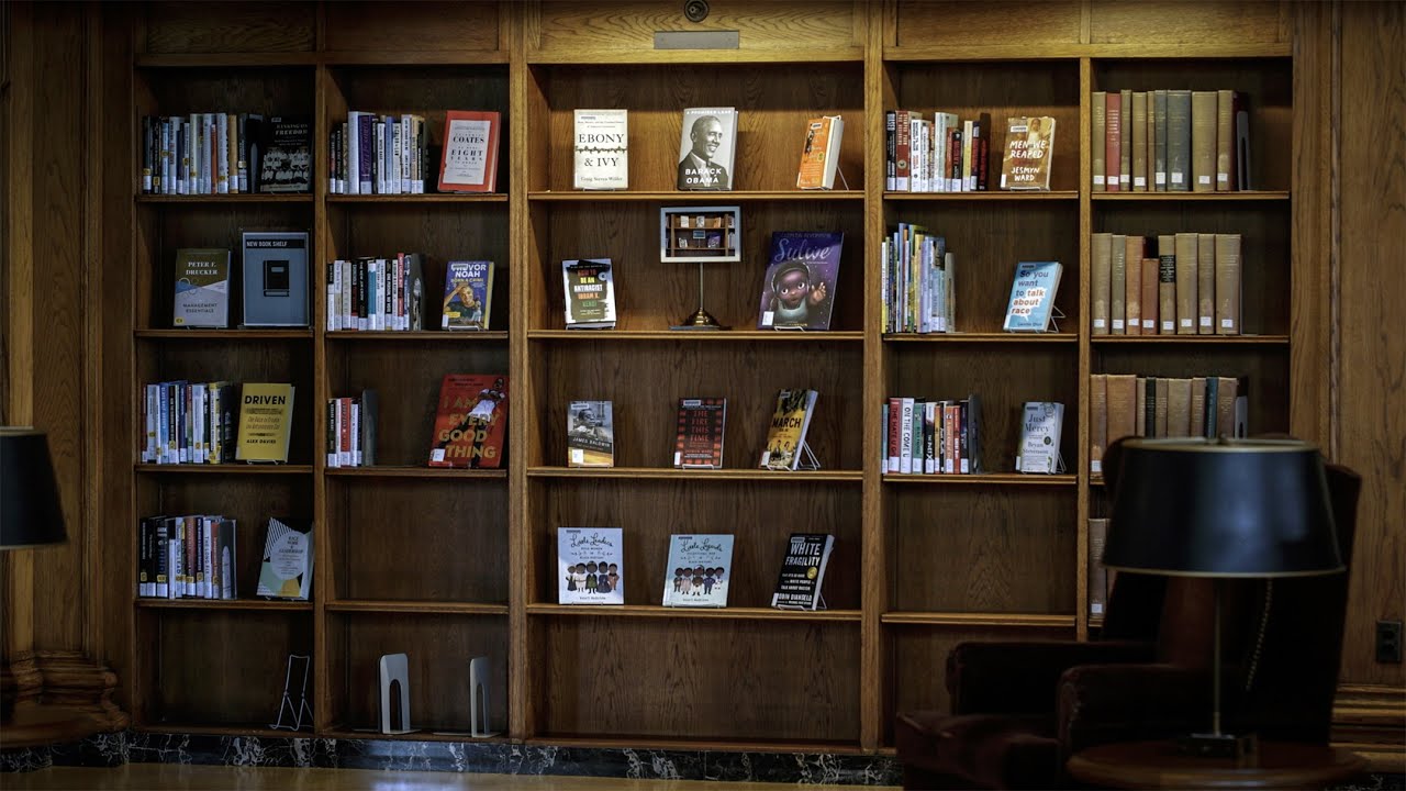 The Little Black Library at Baker Library