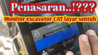 CAT 320D2 Excavator | Touchscreen Monitor