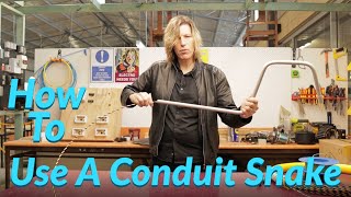 Using A Conduit Snake For Electrical Wiring