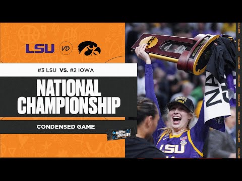 LSU vs. Iowa - 2023 Women's National Championship extended highlights