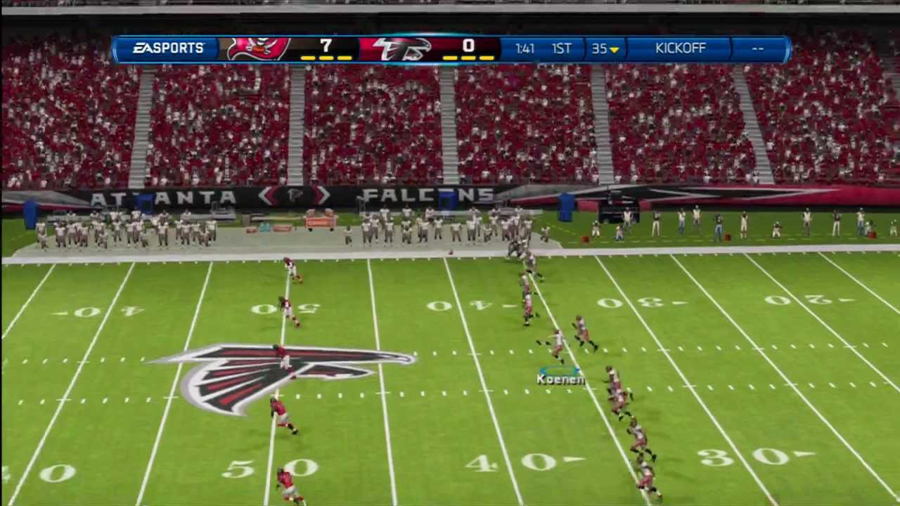 Madden NFL 13: Bucs at Falcons Full Game
