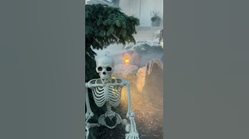 Spooky Graveyard Outdoor Decor  #SHORTS