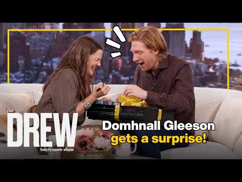 Drew Barrymore Surprises Domhnall Gleeson with a Gift from His Childhood | The Drew Barrymore Show