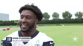 Ryan Flournoy Rookie Locker Room | Dallas Cowboys 2024