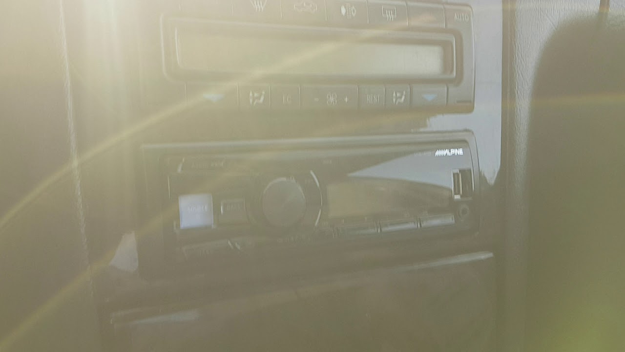 Замена магнитолы на 2 din в Мерседес w210 ч.1 - YouTube