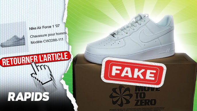 Fake vs Real Nike Air Force 1 / How To Spot Fake Nike Air Force 1 Sneakers  