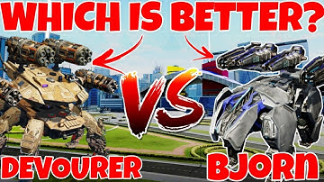 🔥New Bjorn Titan Vs Devourer Titan - Detailed Comparison - war robots - This vs That