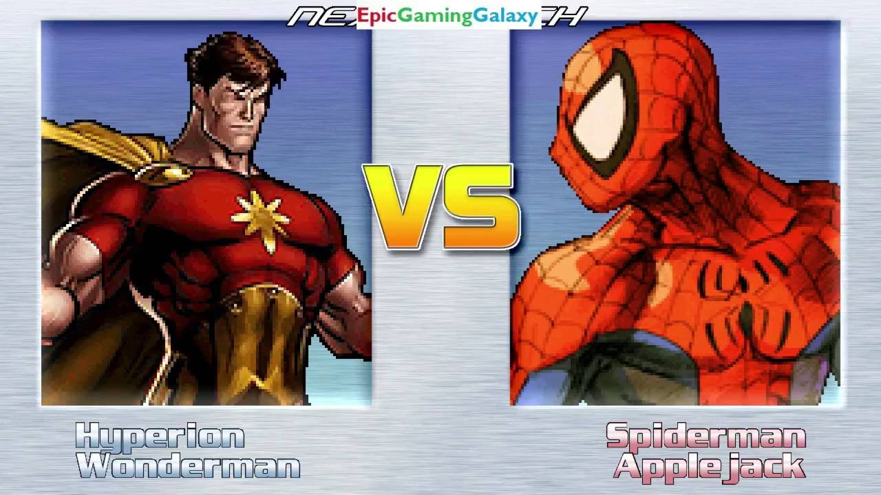 Spider-Man And Applejack VS Hyperion And Wonder Man In A MUGEN Match /  Battle / Fight - YouTube