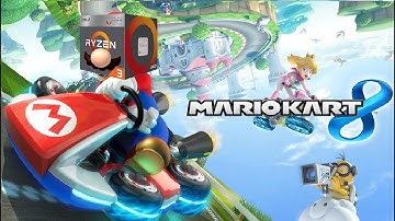 [CEMU] Mario Kart 8 Ryzen 3 2200g Async Compile Vulkan test