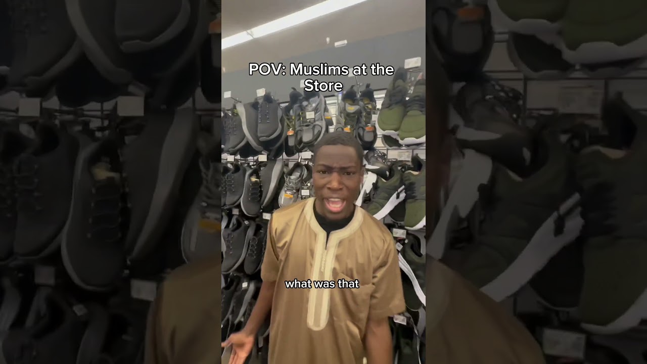 Shopping with Muslims be like 
