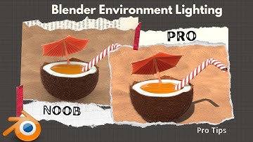 Environment Lighting in Blender: A Step-by-Step Guide || Deepak Graphics Hindi