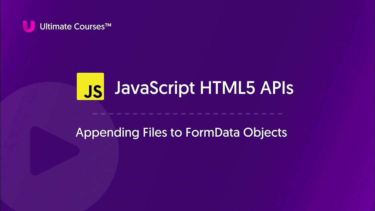 New formdata