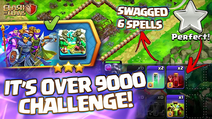 How to Easily 3 star Its Over 9000 Challenge ----  New Challenge in Clash Of Clans coc