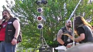 Interceptor - Violence &amp; Force (Exciter cover) Live @Run to the hills,Open air festival II