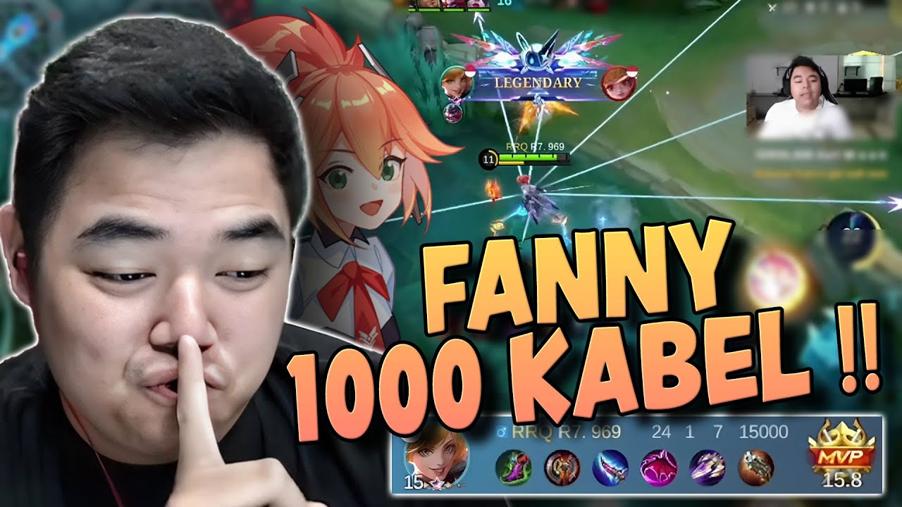 FANNY R7 1000 KABEL LEBIH JAGO DARI KAIRI ?! 24 KILL !!! 