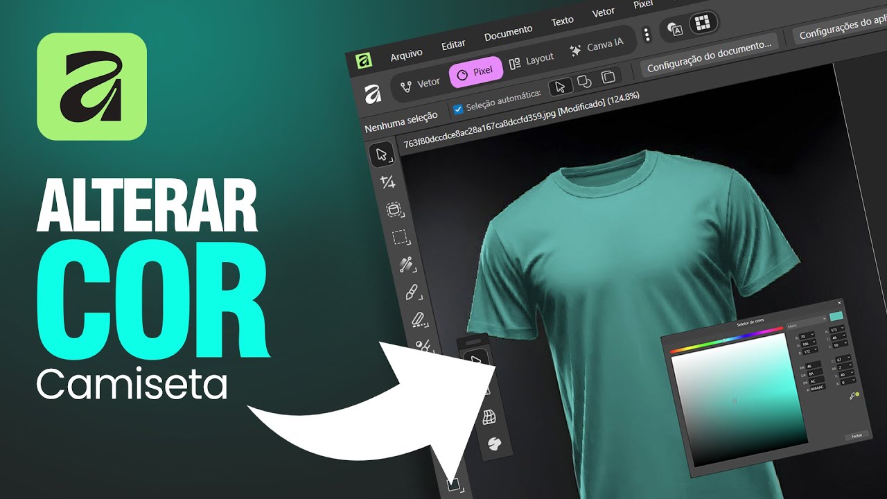 Affinity Designer: Ajuste Avançado de Cores em Camisetas