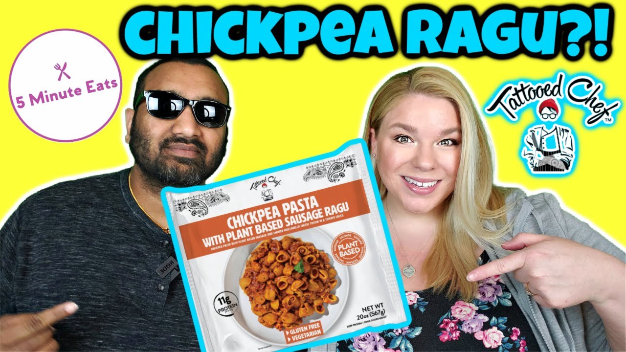 Tattooed Chef Chickpea Pasta with Plant Based Sausage Ragu Review