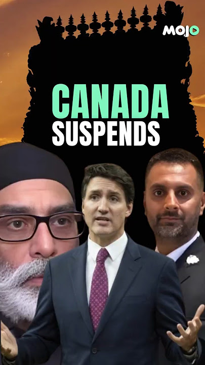 Canada Suspends Cop Over Attending Pro-Khalistan Protest Outside Hindu Temple #shorts #indiacanada