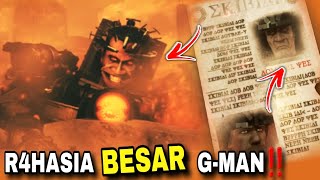 R4HASIA TERSEMBUNYI G-MAN‼️ - EASTER EGG & Analisa Detail EPS. 74 Skibidi Toilet