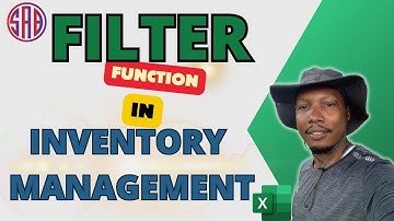✅ Efficient Inventory Monitoring with Excel: Mastering the FILTER Function