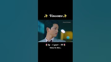 Thumbnail of vincenzo got something serious🤔 #vincenzo #kdrama #songjoongki #