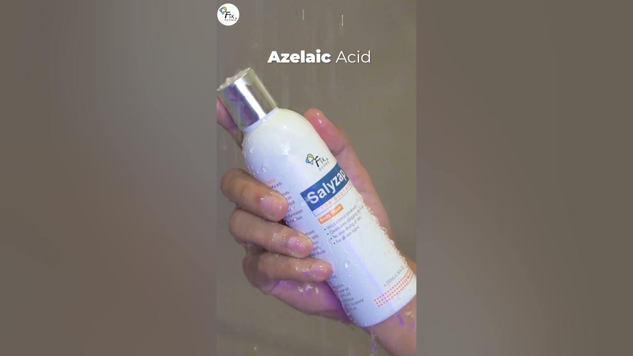 Body Acne Body Wash Salyzap Body Wash for back and body acne