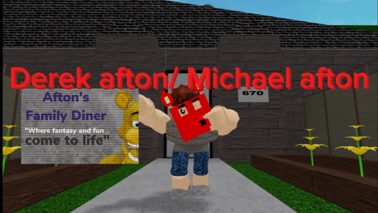 How To Get Derek Afton Michael Afton In Aftons Family Diner Roblox 