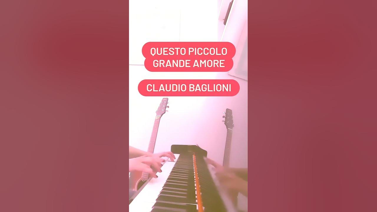 Questo piccolo grande amore Claudio Baglioni YouTube