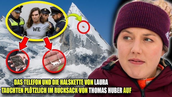 Erste Ermittlungen: LAURAS Handy und Halskette in THOMAS HUBERS Rucksack  gefunden! Spätes Geständnis - YouTube