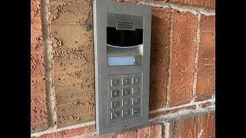 Control4 DS2 door station walkthrough