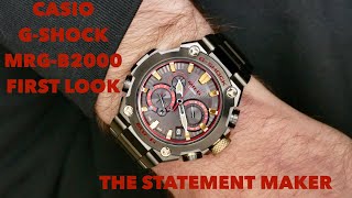 Casio G-Shock MRG-B2000B First Look: The Statement Maker
