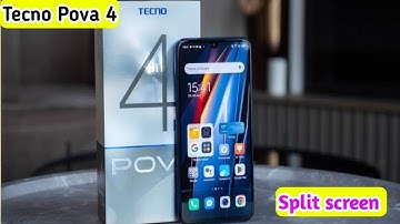 Split Screen On In Tecno Pova 4, Create Dual Screen In Tecno Pova 4, How To Use Floating