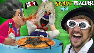 Scary Teacher & Ice Scream Date Ruined by FGTeeV! (Miss T Chapter 4 Gameplay / Skit)