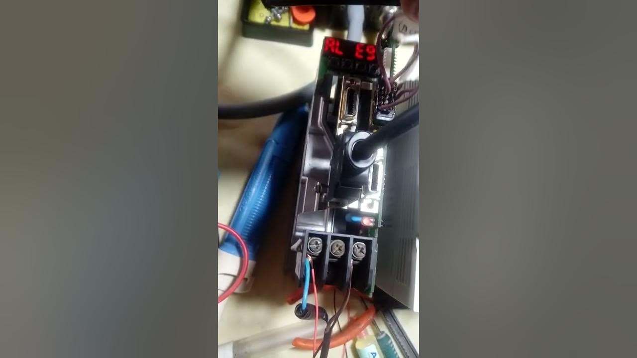 MITSUBISHI MRJ2S20A AL. E9, repair, fix alarm (2) YouTube