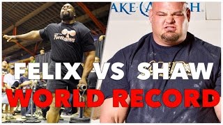 EXCLUSIVE UNSEEN FOOTAGE! Mark Felix Vs Brian Shaw | Rolling Thunder WORLD RECORD!