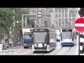 Trams of Amsterdam. September 2018