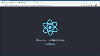 Github Code Space with React