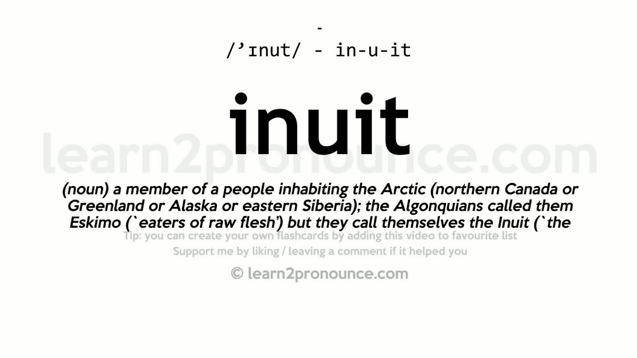 Inuit Writing