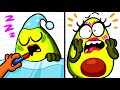 Hilarious Pranks on My Boyfriend | Animated Shorts by Avocado Couple