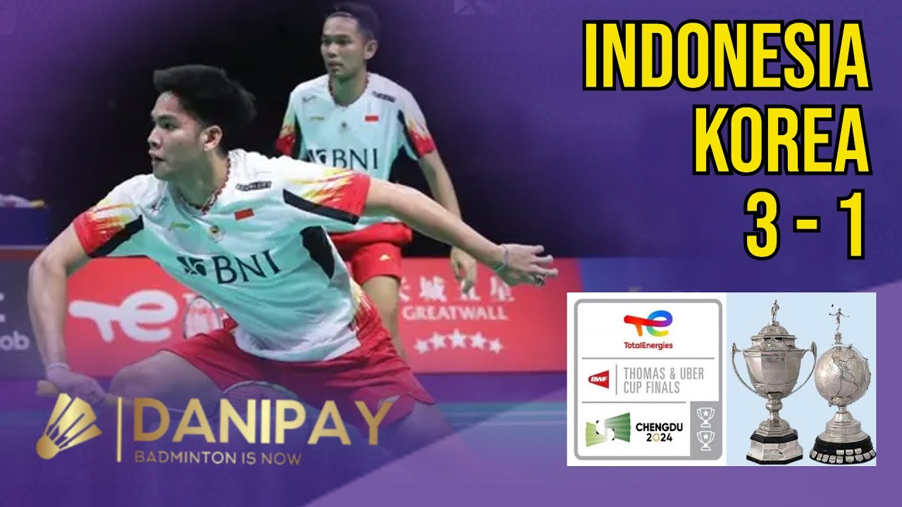 Thomas Cup 2024 Live Badminton Comentary YouTube