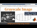 Grayscale image in digital image processing | Grayscale image in matlab