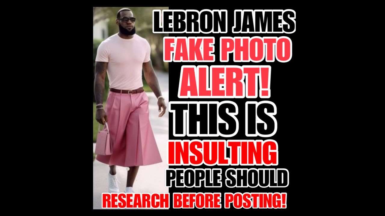 LeBron posts photoshopped image that makes him look like Popeye
